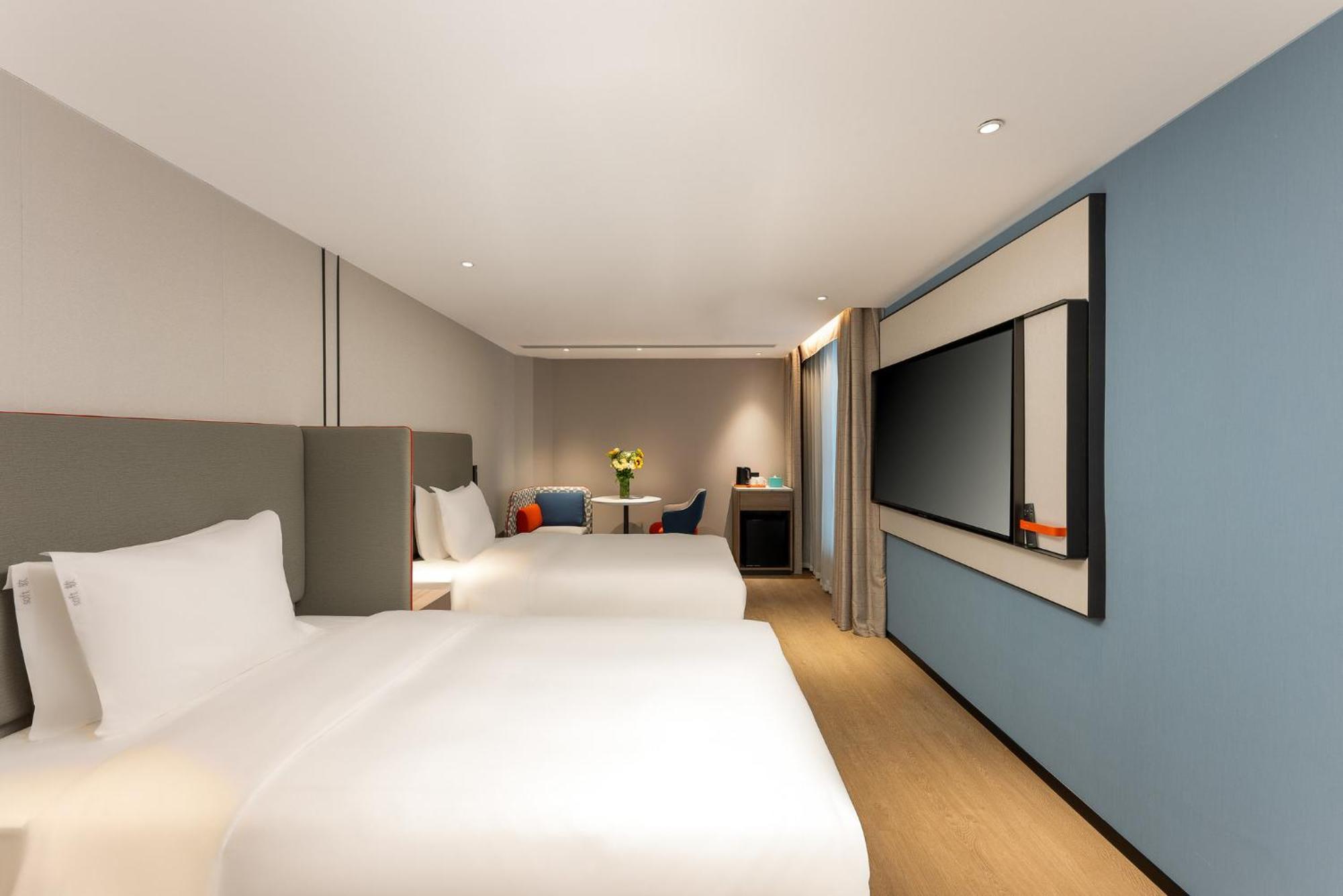 Holiday Inn Express Shanghai Jing'An Temple By Ihg Exterior foto